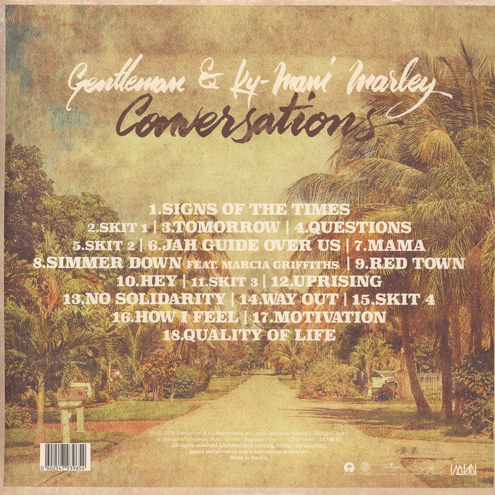 Gentleman & Ky-Mani Marley - Conversations