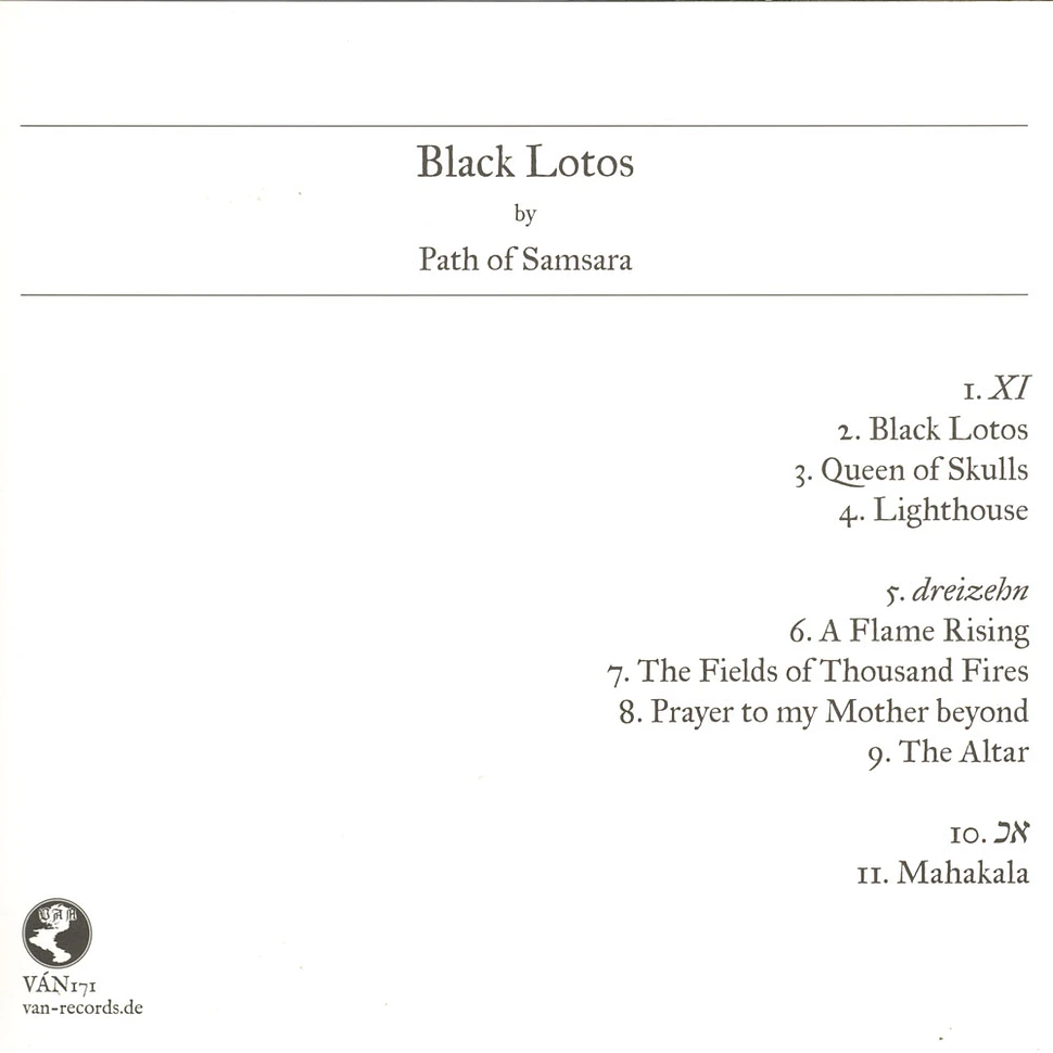 Path Of Samsara - Black Lotos