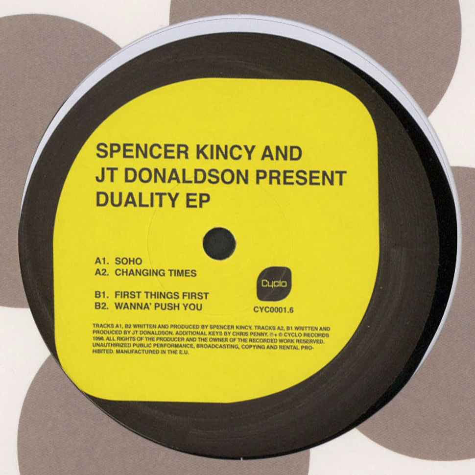 JT Donalson / Spencer Kincy - Duality EP
