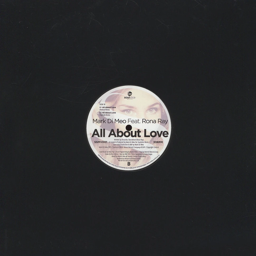 Mark Di Meo - All About Love feat. Rona Ray