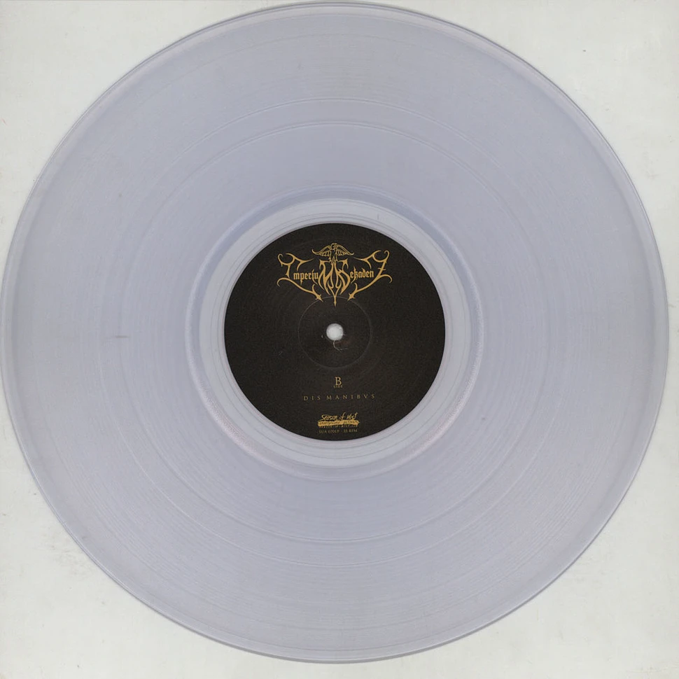 Imperium Dekadenz - Dis Manibvs Clear Vinyl Edition