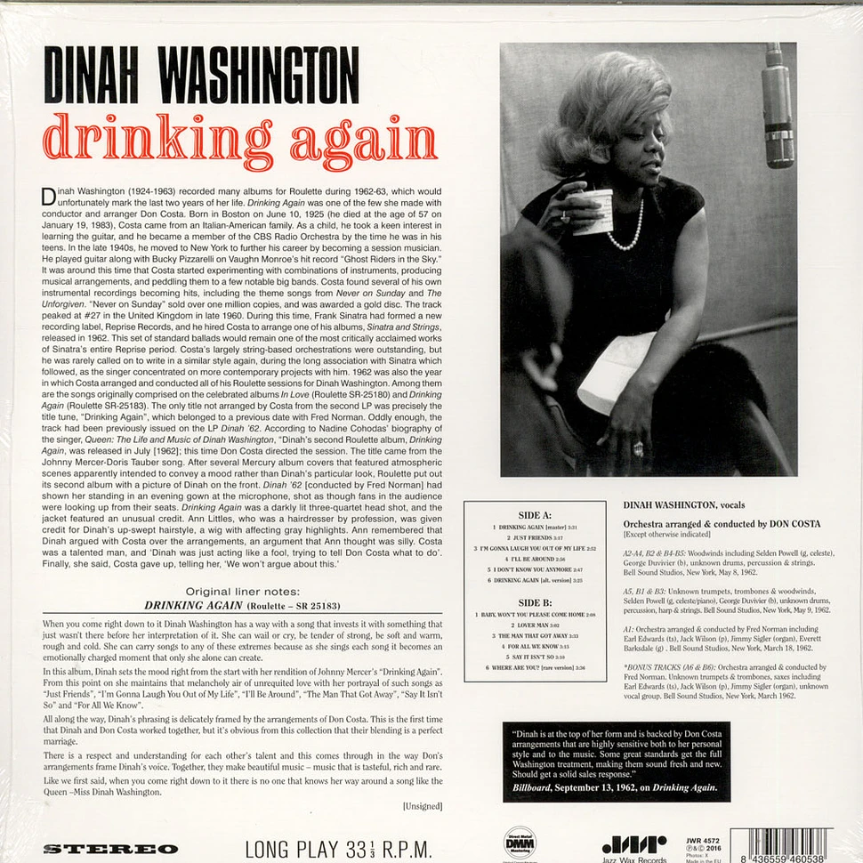 Dinah Washington - Drinking Again