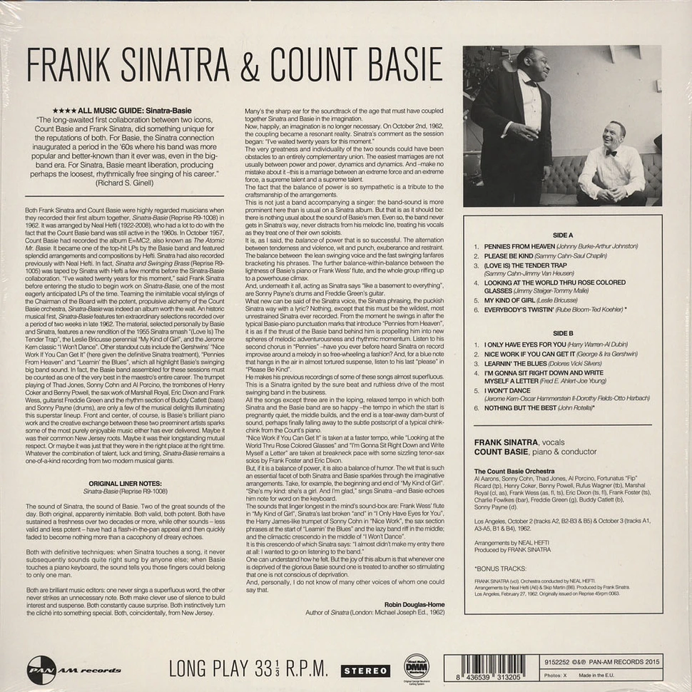 Frank Sinatra - And The Count Basie Orchestra