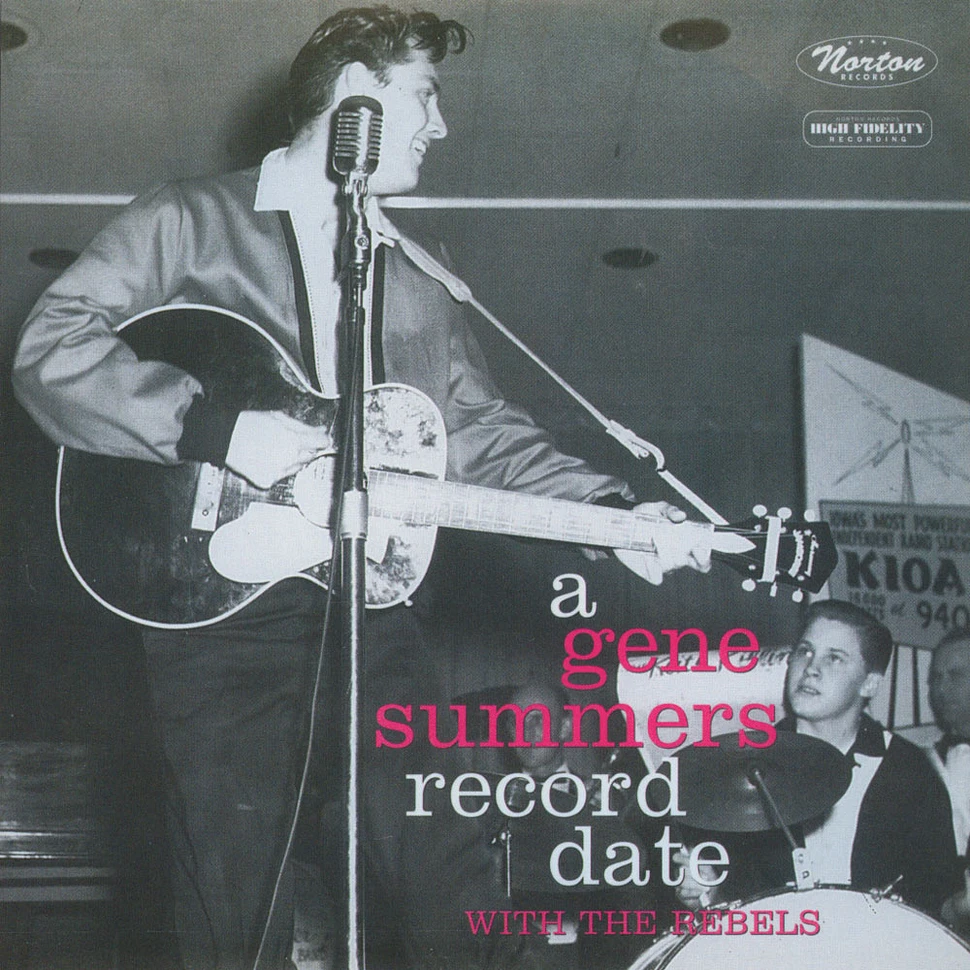 Gene Summers & The Rebels - A Gene Summers Record Date EP