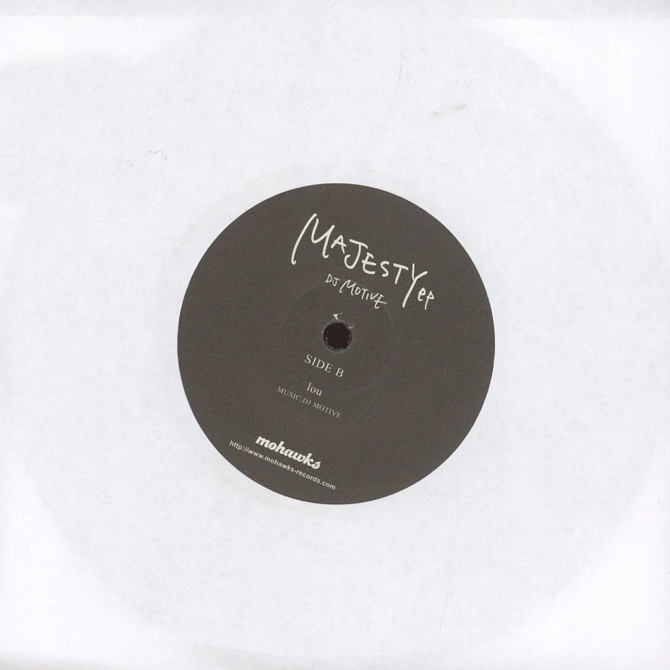 DJ Motive - Majesty EP