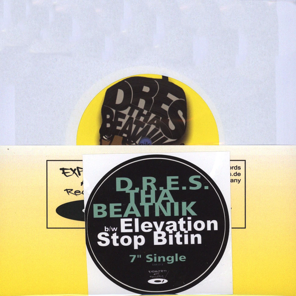 Dres The Beatnick - Elevation / Stop Bitin Black Vinyl Edition