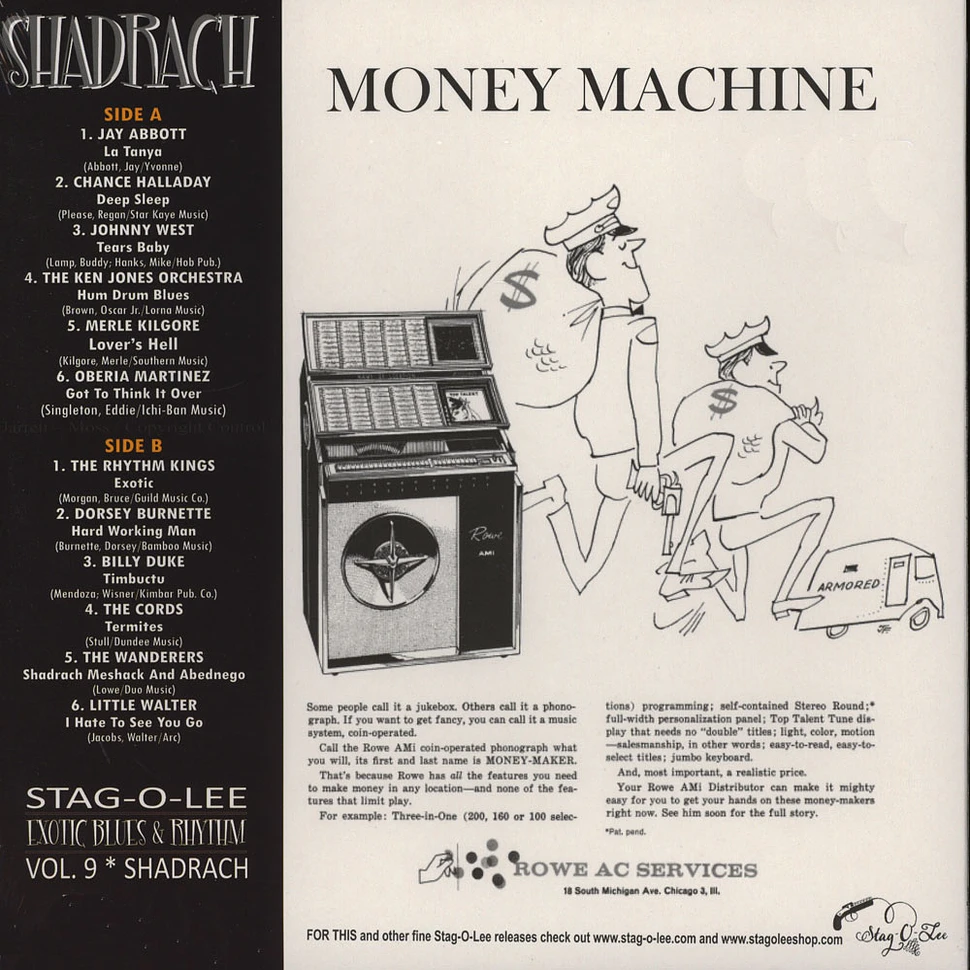 V.A. - Shadrach - Exotic Blues & Rhythm Volume 9