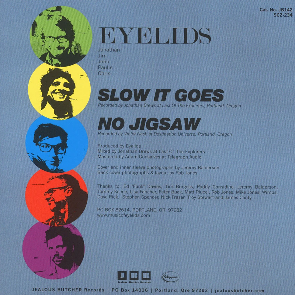 Eyelids - Slow It Goes