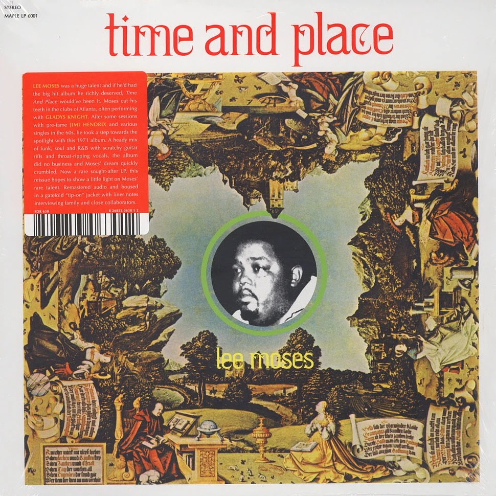 Lee Moses - Time And Place Black Vinyl Edition