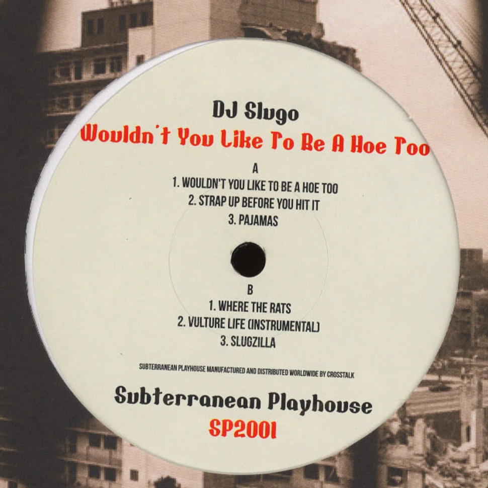 DJ Slugo - Wouldnt You Like To Be A Hoe Too