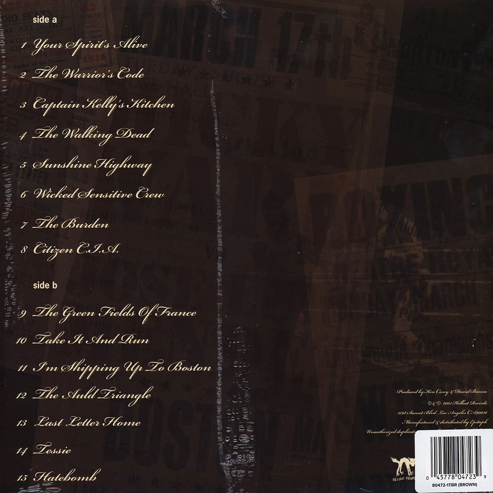 Dropkick Murphys - The Warrior's Code Brown Vinyl Edition