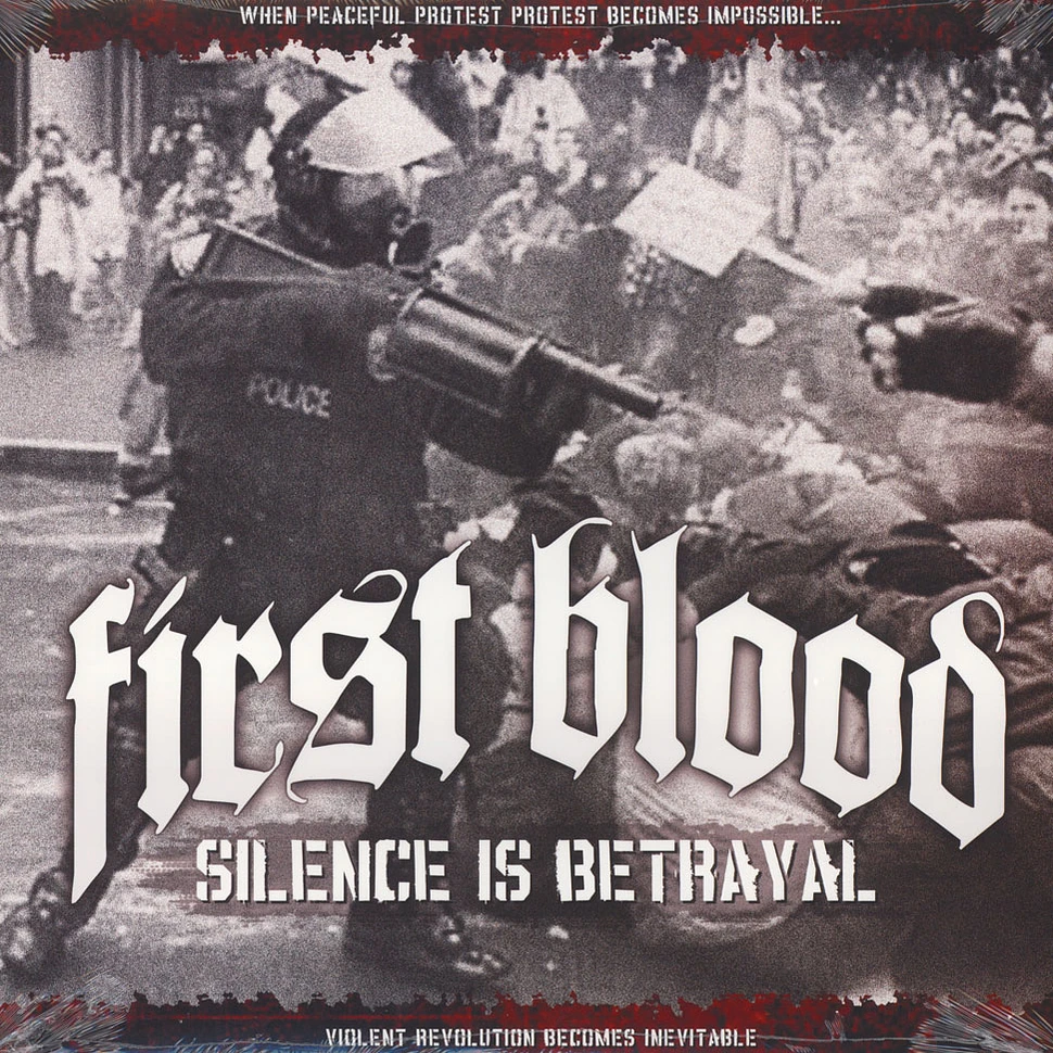 First Blood - Silence Is Betrayal Color Vinyl Edition
