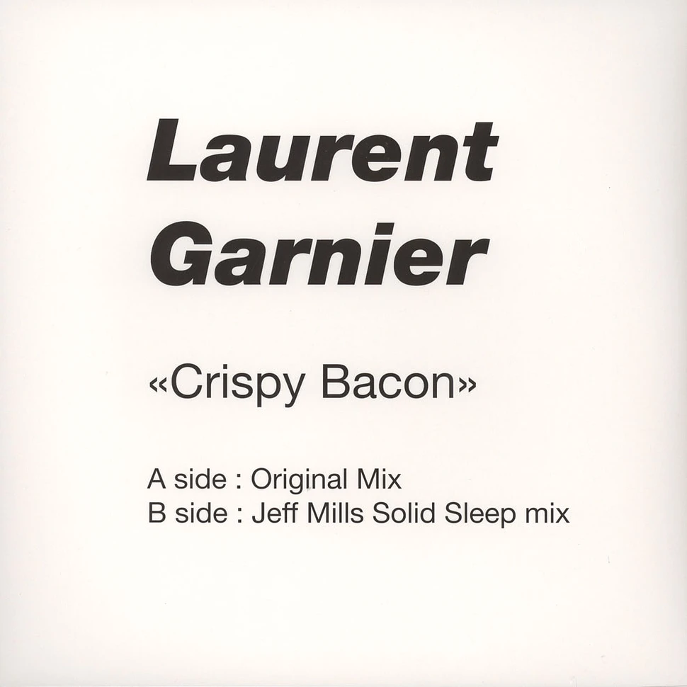 Laurent Garnier – 33 Tours Et Puis S'en Vont (2023, Vinyl) - Discogs