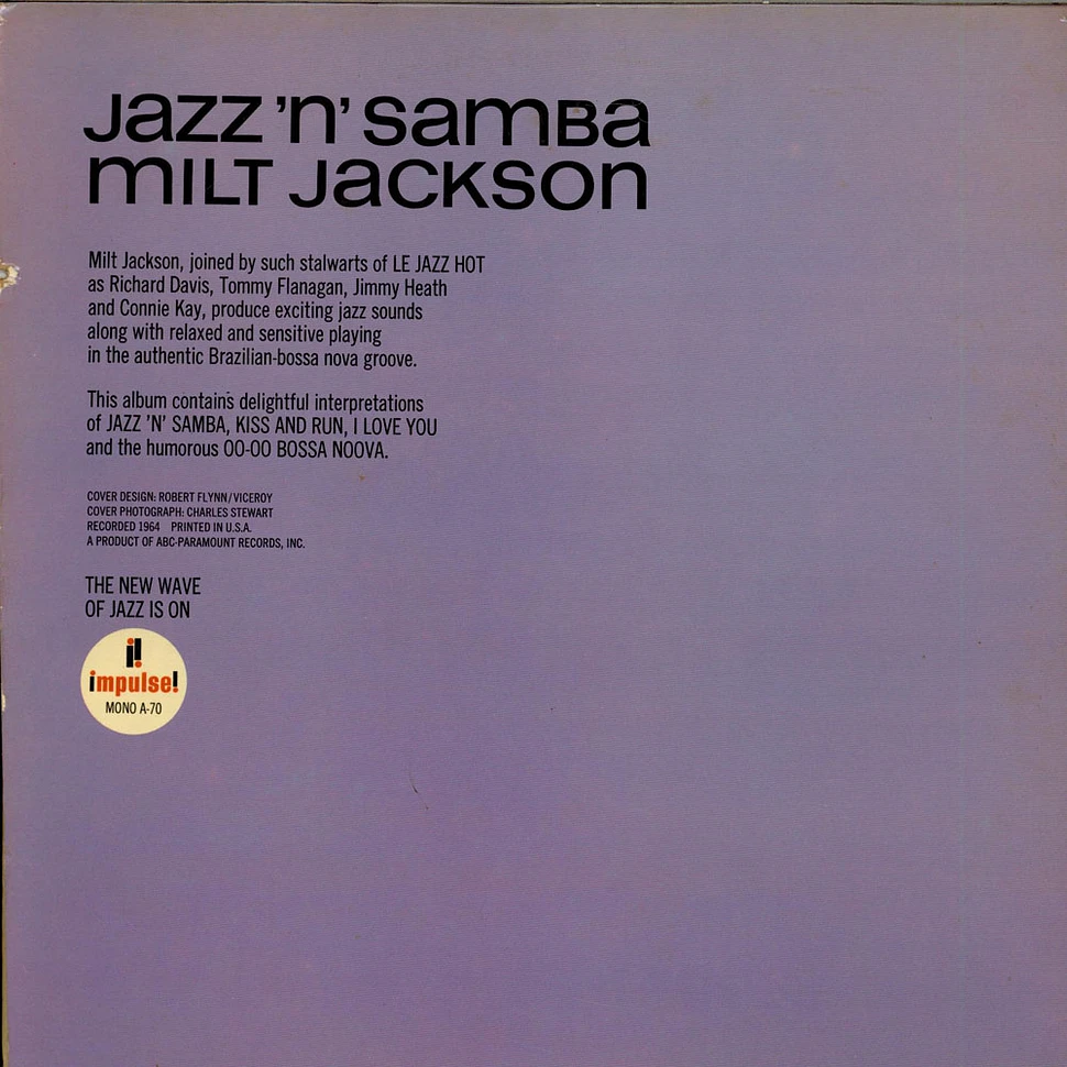 Milt Jackson - Jazz 'N' Samba