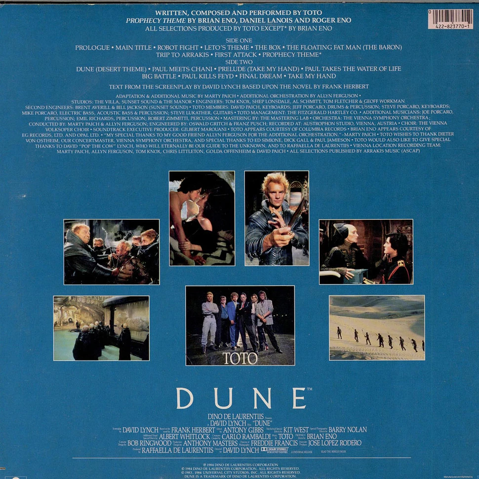 V.A. - Dune (Original Soundtrack Recording)