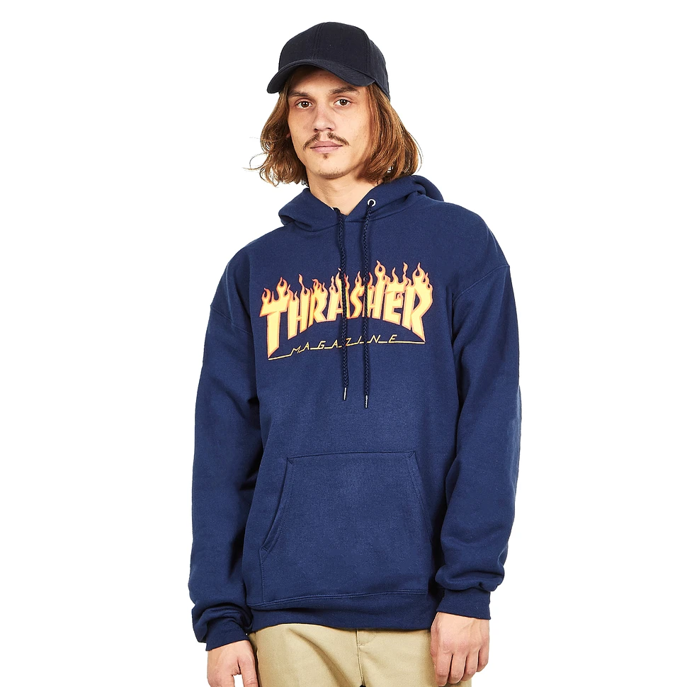 Thrasher - Flame Hoodie