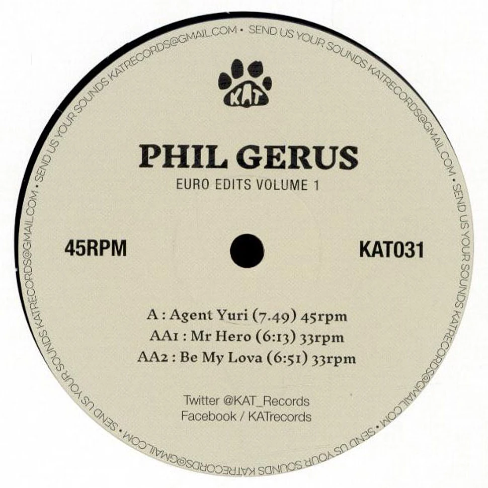 Phil Gerus - Euro Edits Volume 1