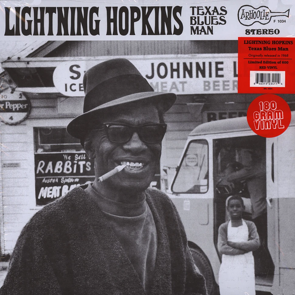 Lightnin' Hopkins - Texas Blues Man Red Vinyl Edition