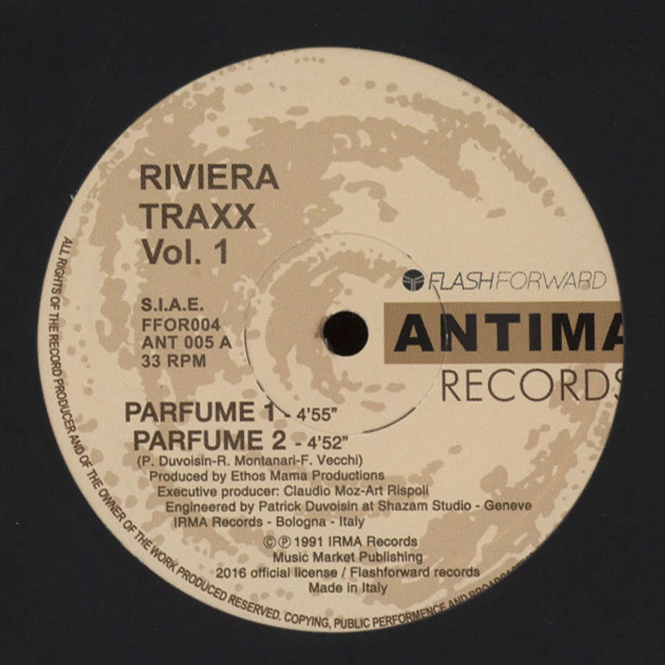 Riviera Traxx - Volume 1 Black Vinyl Edition