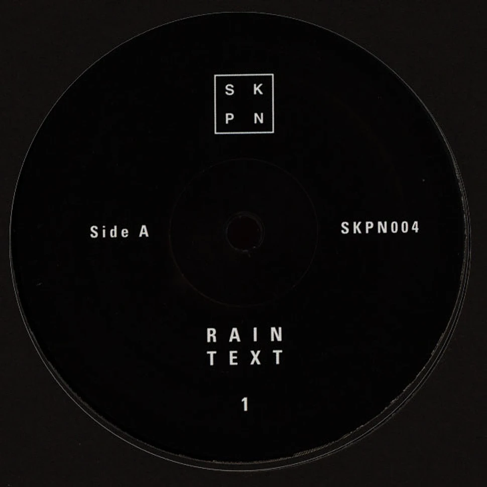 Rain Text - 1