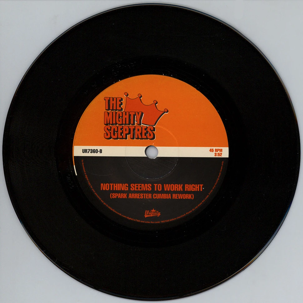 The Mighty Sceptres - Shy As A Butterfly Kenny Dope Extended Mix / Nothing Seems To Work Right