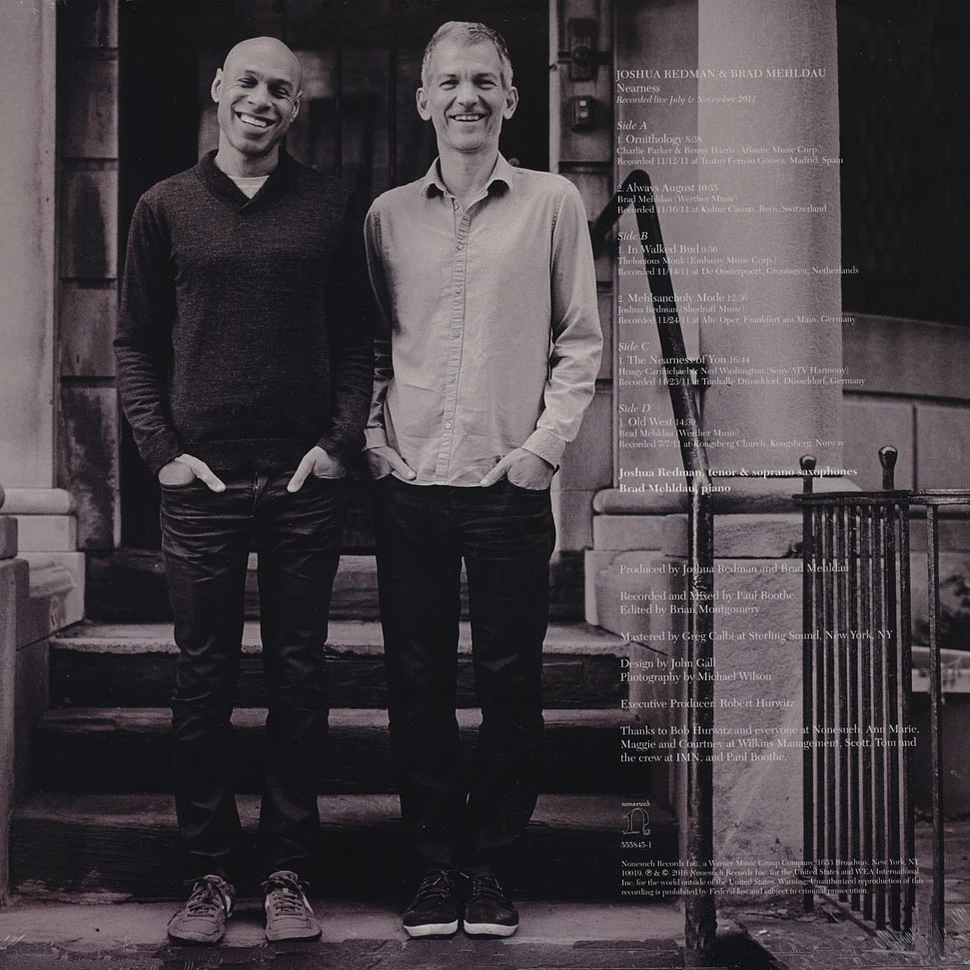 Joshua Redman & Brad Mehldau - Nearness