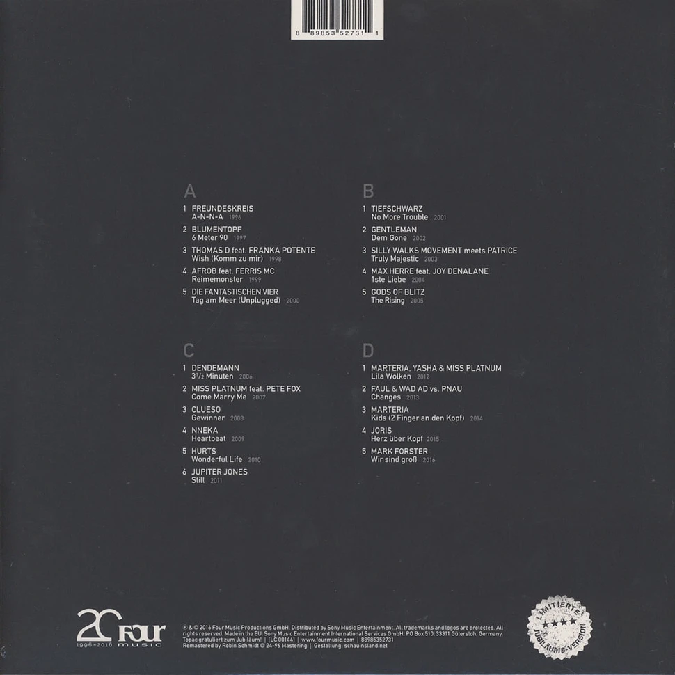 V.A. - Four Elements - 20 Jahre Four Music