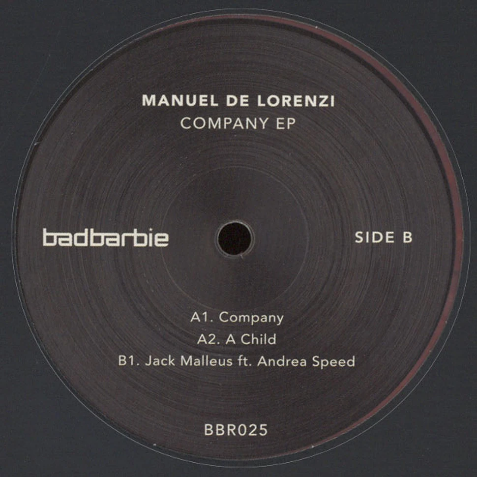 Manuel De Lorenzi - Company EP