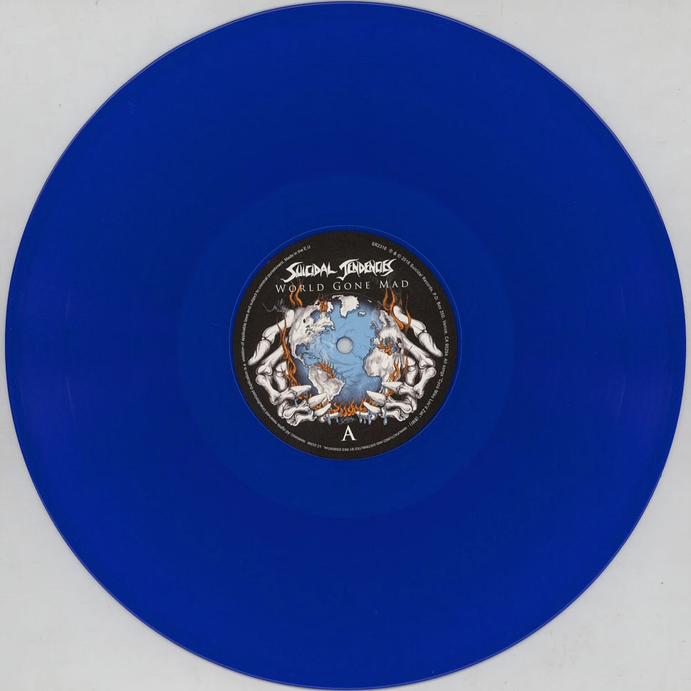 Suicidal Tendencies - World Gone Mad Blue Vinyl Edition