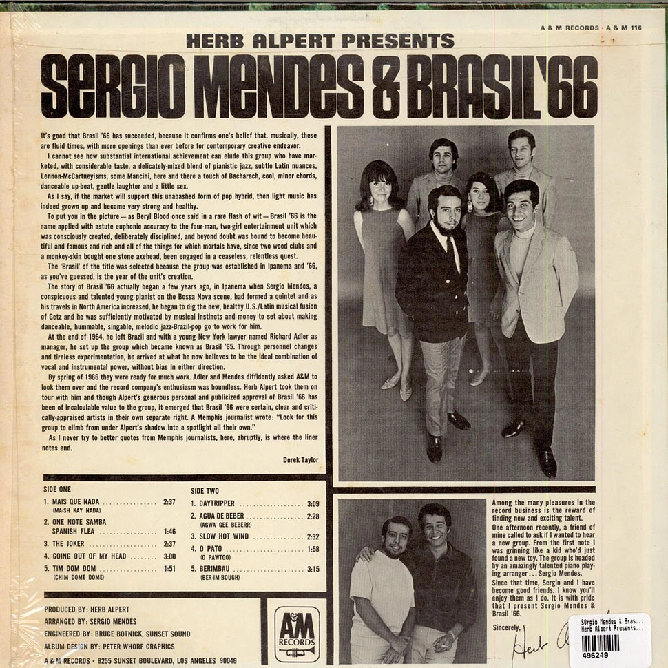 Sérgio Mendes & Brasil '66 - Herb Alpert Presents Sergio Mendes & Brasil '66