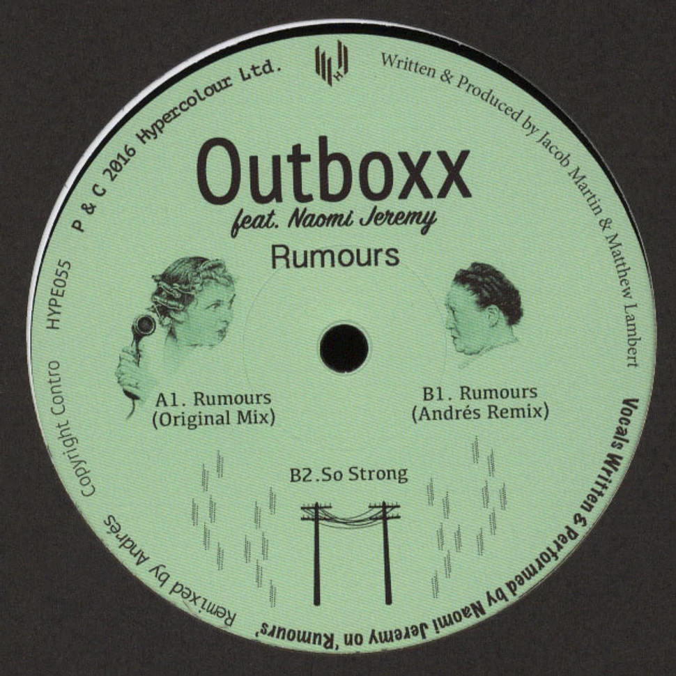 Outboxx - Rumours Feat. Naomi Jeremy