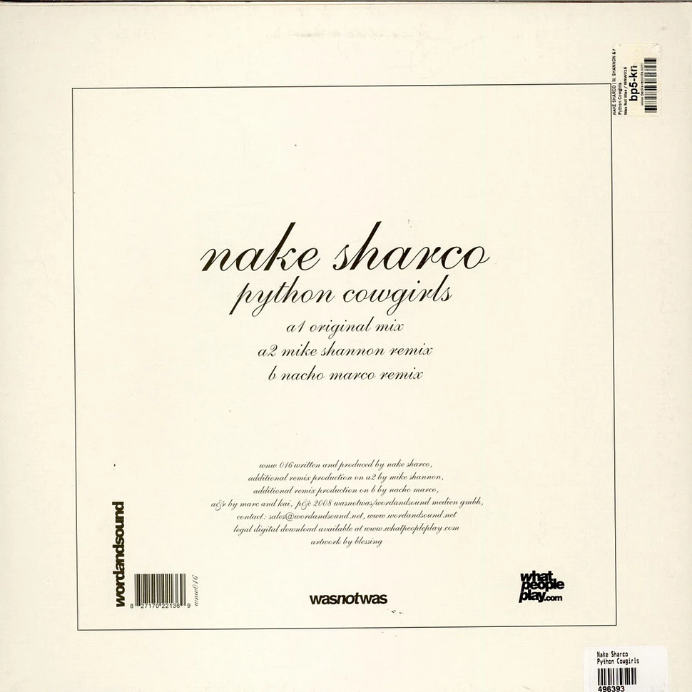 Nake Sharco - Python Cowgirls