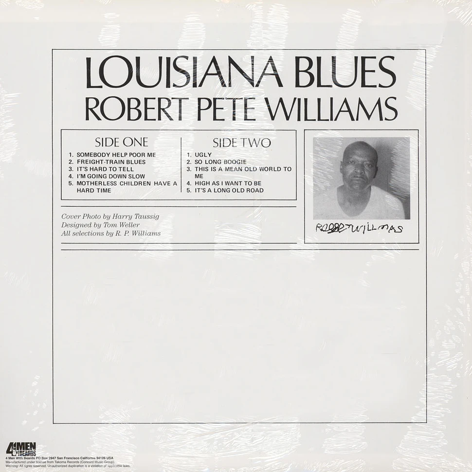 Robert Pete Williams - Louisiana Blues Brown Vinyl Edition