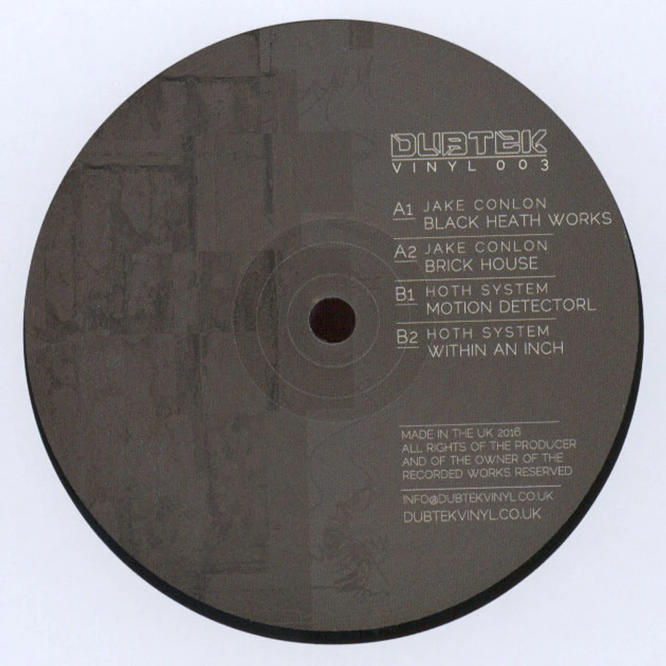 Jake Conlon / Hoth System - Dubtek Vinyl 003