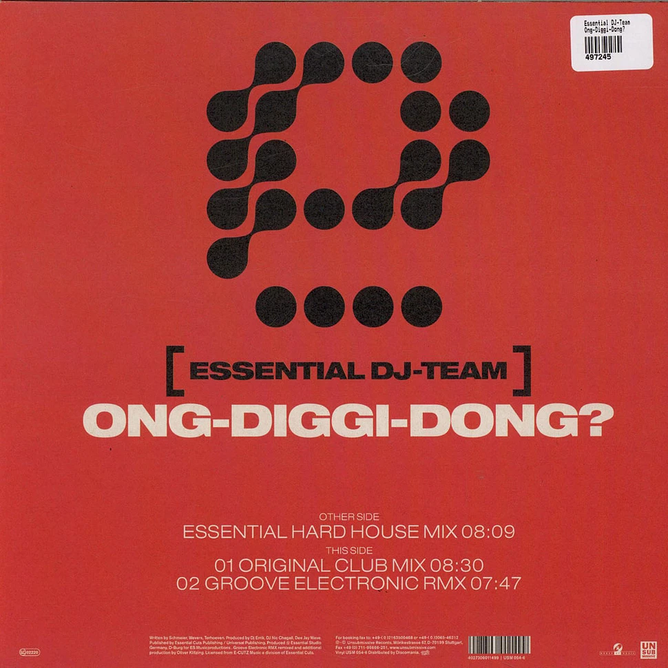 Essential DJ-Team - Ong-Diggi-Dong?