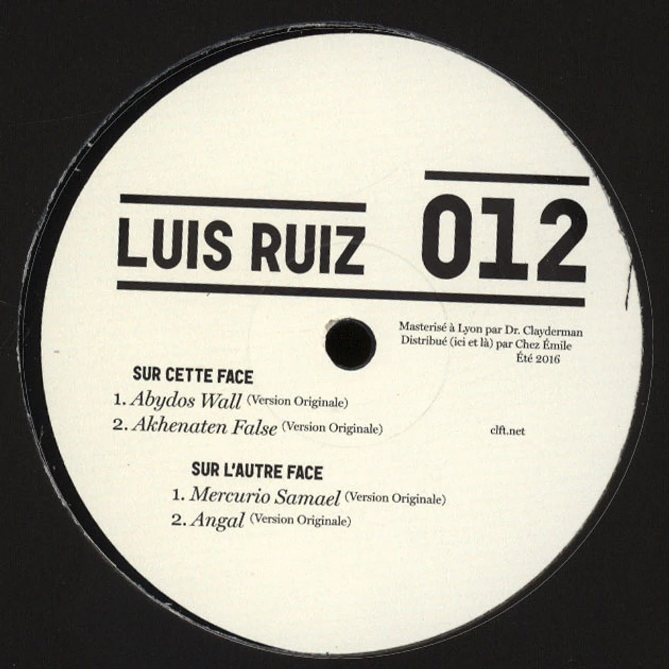 Luis Ruiz - Baalsequent EP