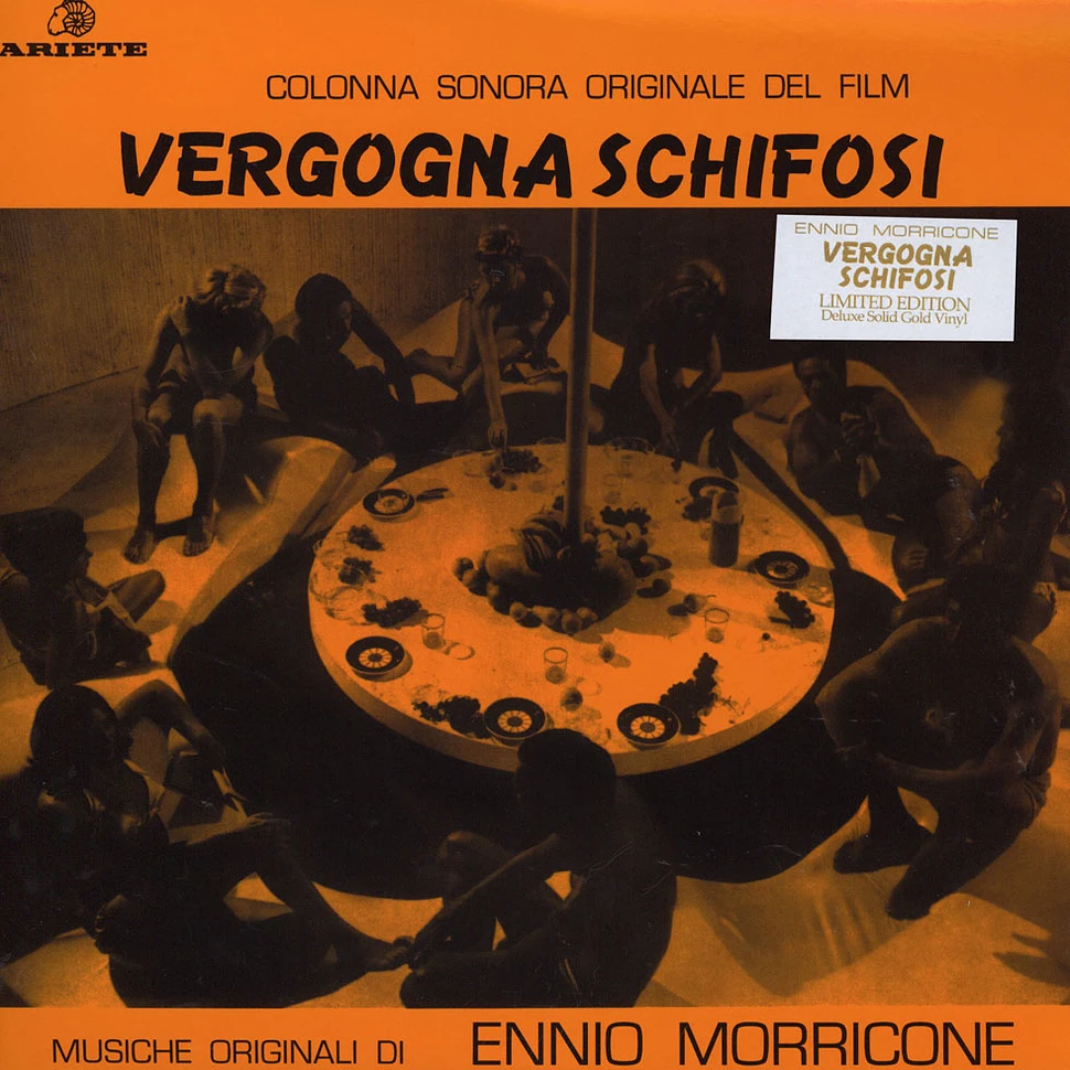 Ennio Morricone - OST Vergogna Schifosi Gold Vinyl Edition