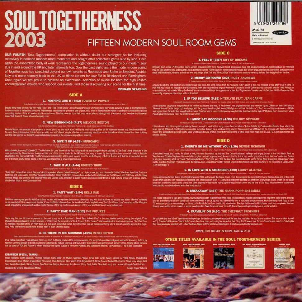 V.A. - Soul Togetherness 2003