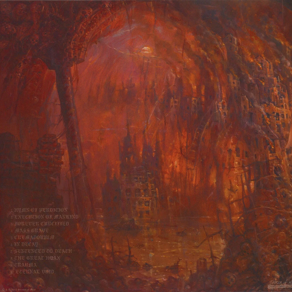 Hierophant - Mass Grave Red Vinyl Edition