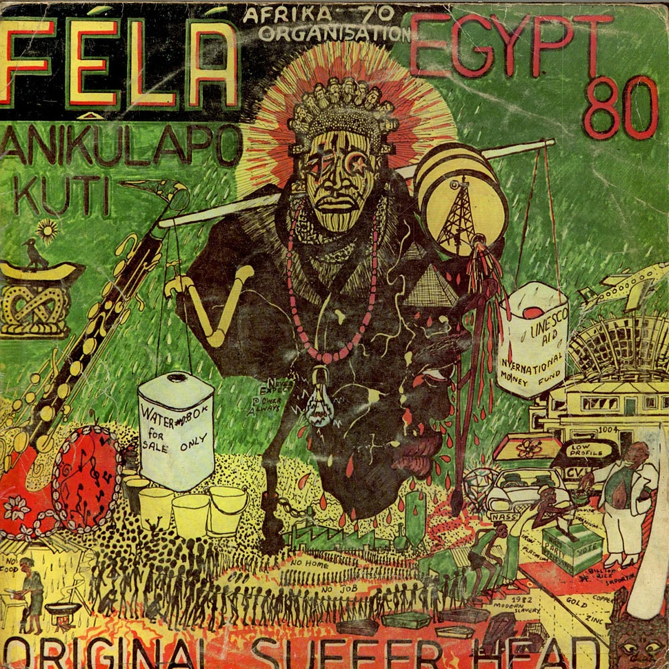 Fela Kuti & Egypt 80 - Original Suffer Head