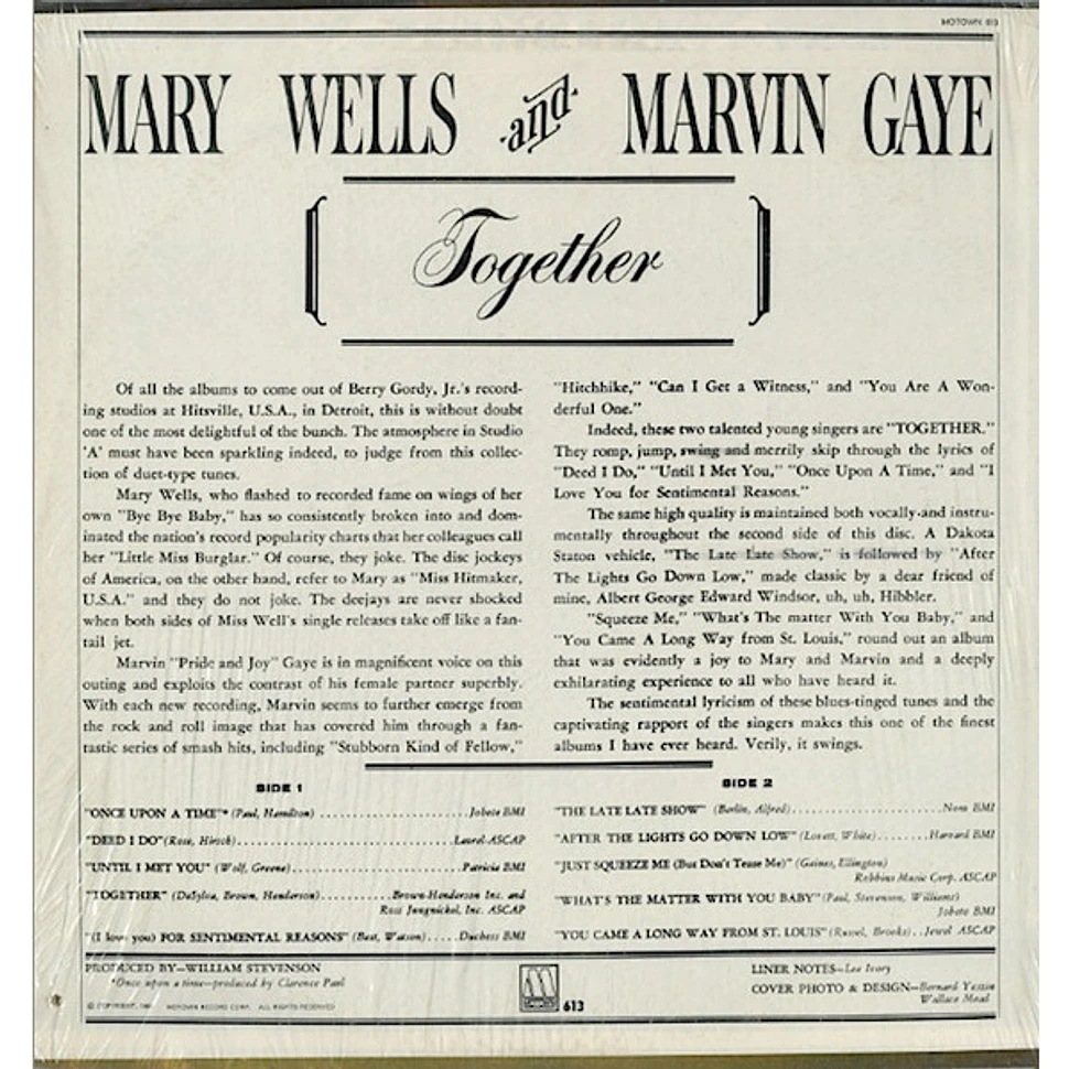 Marvin Gaye & Mary Wells - Together