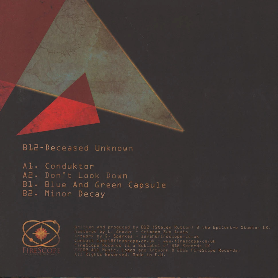 B12 - Deceased Unknown