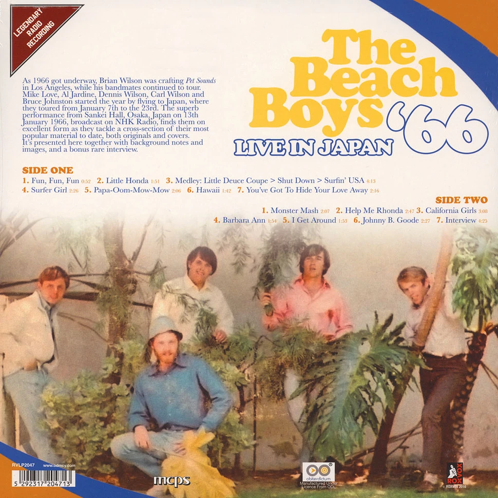 The Beach Boys - Live In Japan 66