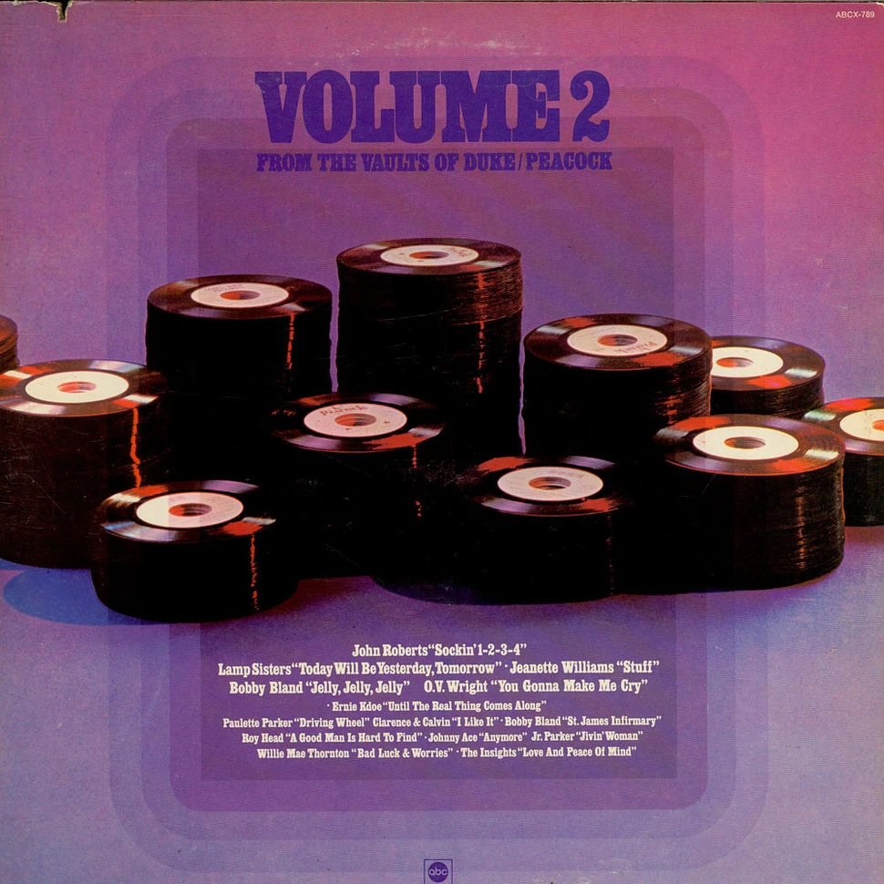 V.A. - Volume 2 From The Vaults Of Duke/Peacock