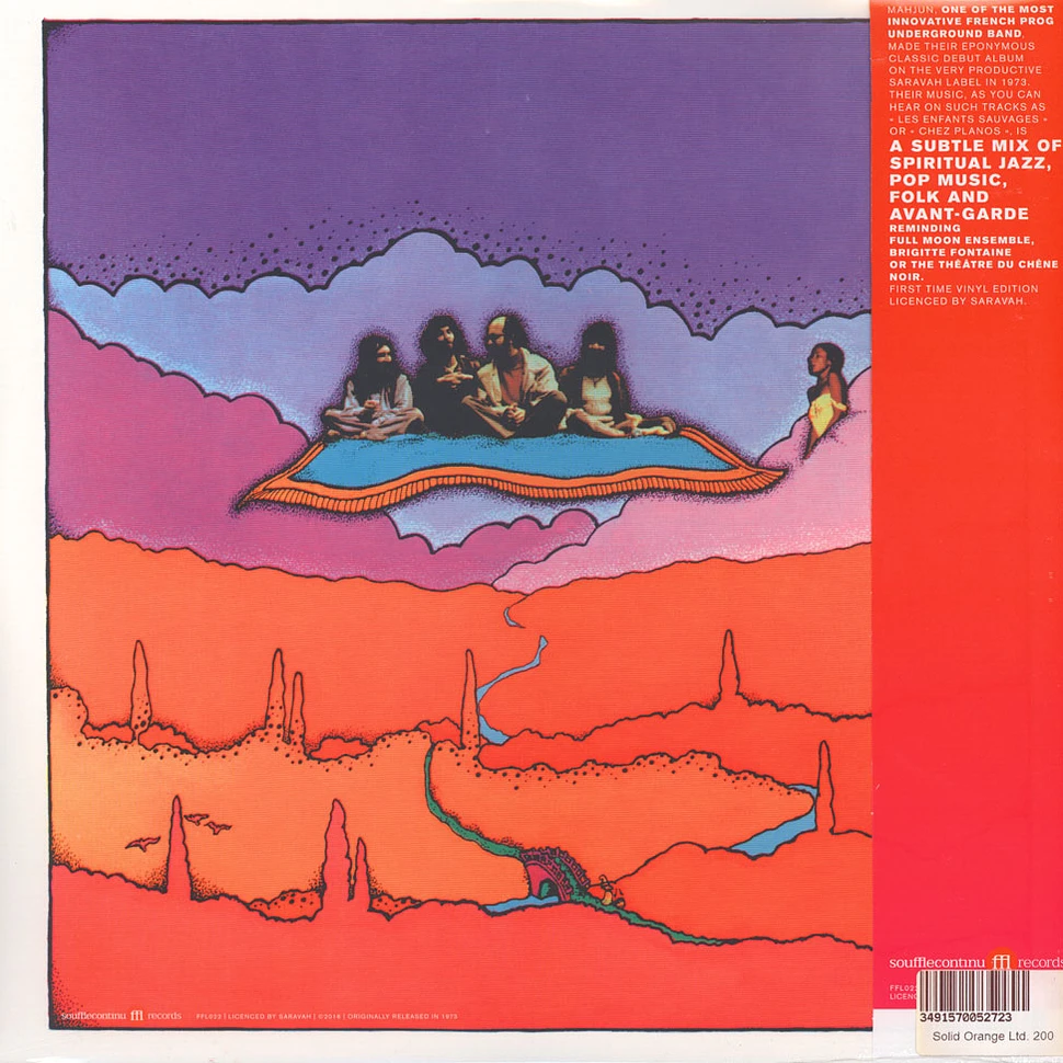 Mahjun - Mahjun (1973) Orange Vinyl Edition