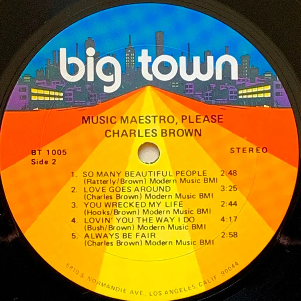 Charles Brown - Music, Maestro, Please