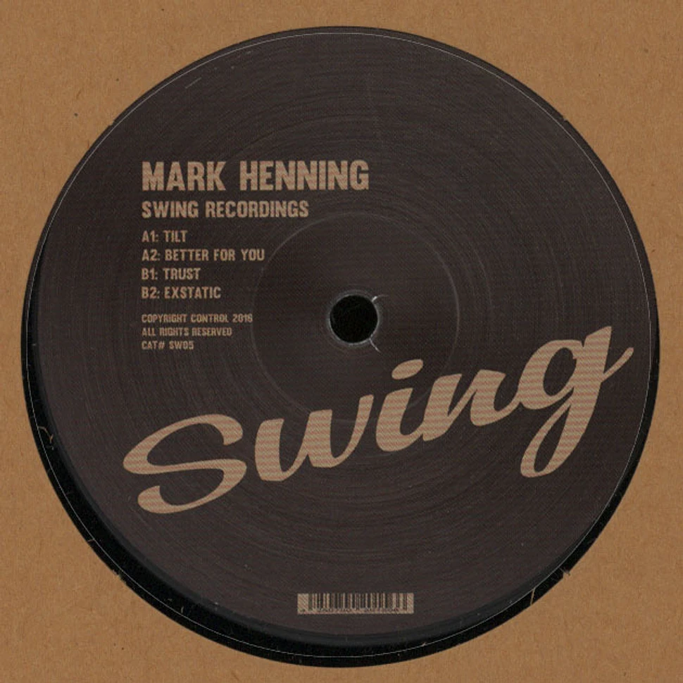 Mark Henning - Tilt