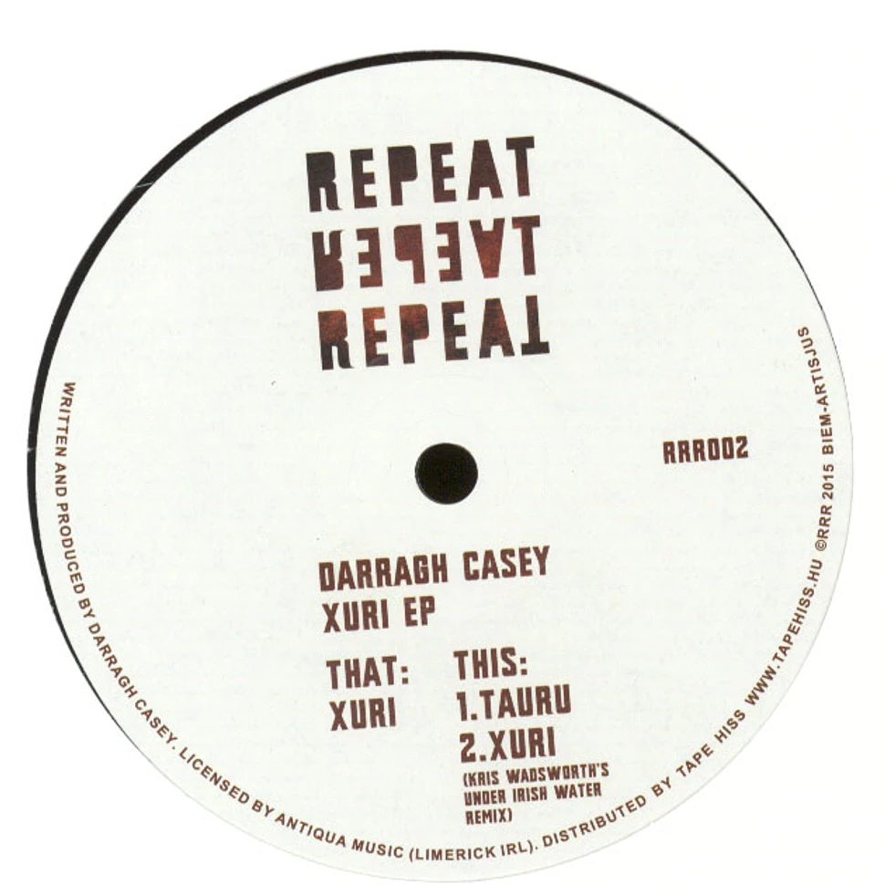 Darragh Casey - Xuri EP
