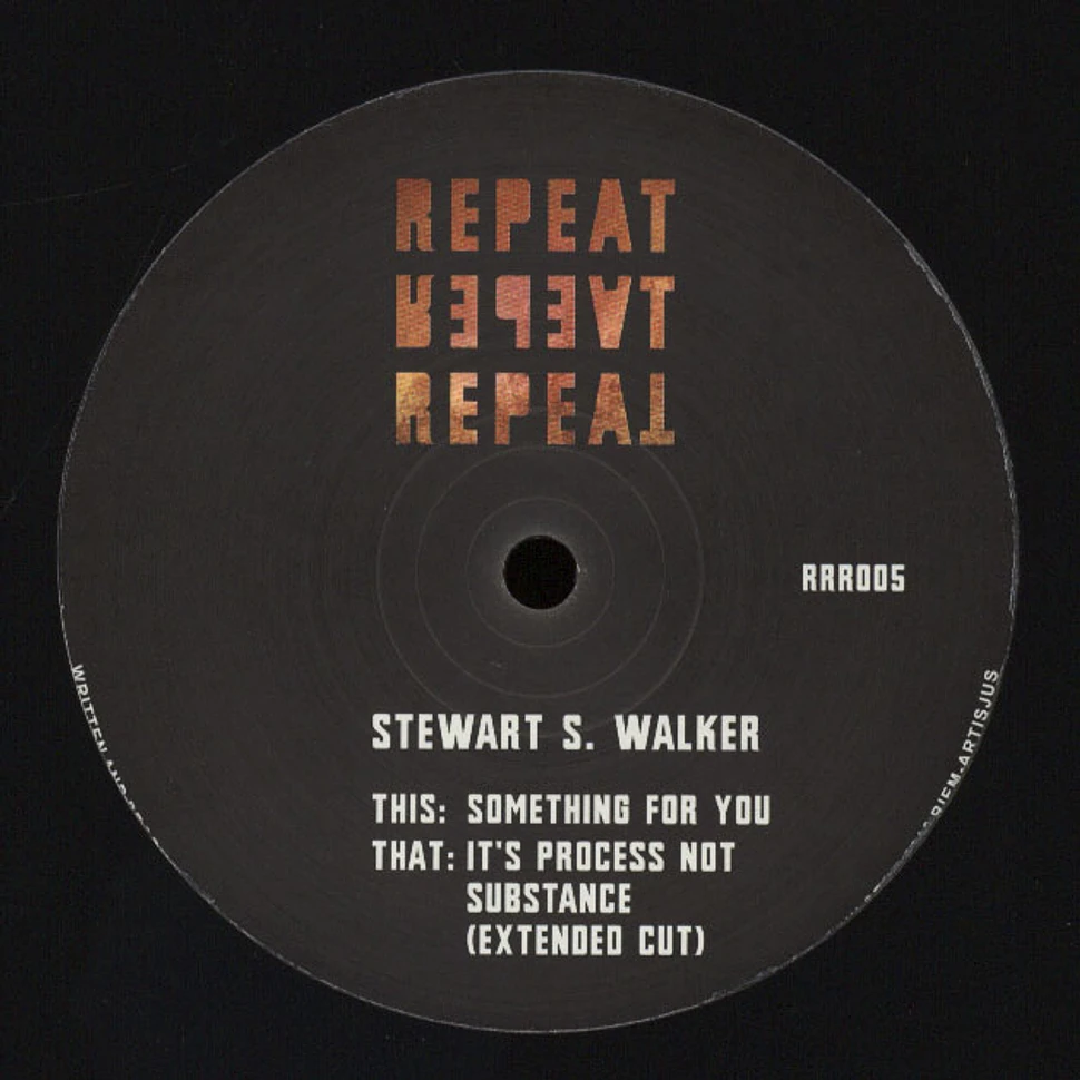 Stewart S. Walker - RRR005