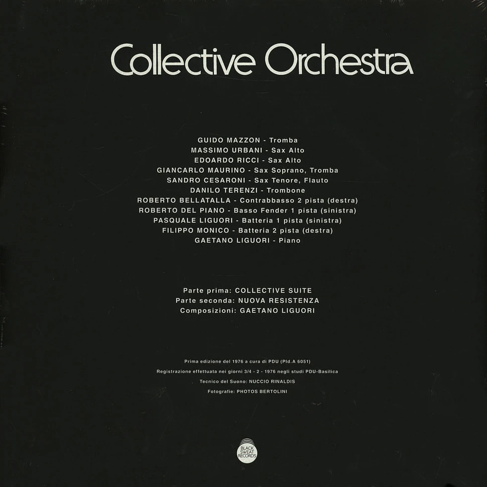 Gaetano Liguori Collective Orchestra - Gaetano Liguori Collective Orchestra